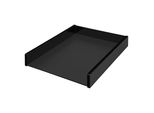 Wedo 63 8001 Vassoio Per Lettere Wedo "Black Office"", Din A4, Nero"