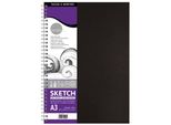 Daler Rowney Simply Sketch Book Simply Skicář 54 A3 100 G Nero