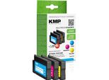 Kmp 1748,4050 - Compatibile - Inchiostro A Base Di Pigmento - Ciano - Magenta - Giallo - Hp - Multi Pack - Hp Officejet Pro 7700 Series Hp Officejet Pro 7730 Hp Officejet Pro 7740 Wf Hp Officejet Pro 8200...