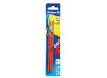Pelikan 700382 Set Di Spazzole Pelikan Tipo 23, 3 Pezzi, Assortiti