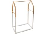 Appendiabiti Per Bambini "Maison"" - Legno E Bianco 60 × 100 Cm - Atmosphera CréAteur D'intéRieur"