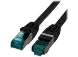 Efb MK6001.15B Efb RJ45 Patchkabel S/Ftp, Cat.6A, Lszh, 15M, Schwarz