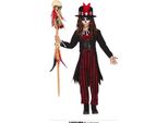 Voodoo Magic Halloween Costume Per Bambini Creazione Fantasiosa Per Serate Mistiche Mago Incantato E Stregone Oscuro Gioco Creativo E Avventura, Taglia: 128/134 Colore: Nero