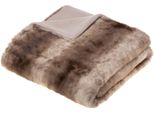 Plaid "Grizzli"" In Ecopelliccia 120X160 Cm - Atmosphera CréAteur D'intéRieur"