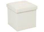 Klapphocker "Lysandre"" Beige - Atmosphera Interior Designer"