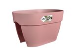 Elho® Vibia Campana Balaustra Flower Bridge Rosa Cipria 40 Cm - Plastica