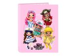Raccoglitore Ad Anelli Na!Na!Na! Surprise Sparkles Pink A4 (26,5 X 33 X 4 Cm)