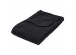 Fleecedecke - Pile - Schwarz - 125X150 Cm - Atmosphera Interior Designer