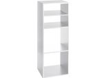 5 Five Simply Smart - Scaffale A Colonna A 4 Scomparti "Mix N Modul"" Bianco"