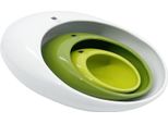 Ciotola 'Bean S,M,L', Set Di 3, Bianco/Verde