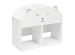 Mobili Contenitori "Ourson"" In Legno - Bianco - Atmosphera CréAteur D'intéRieur"