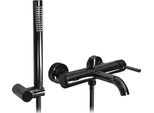 Rubinetto Da Vasca Rea Lungo Black Metallic
