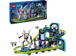 Lego City 60421 Robot World Park With Rollercoaster