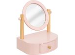 Atmosphera Createur D'interieur - Tavolo Da Trucco Per Bambini Chary Rose 22X16Cm