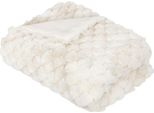 Atmosphera Createur D'interieur - Fellplaid Ariel Beige 120X160Cm