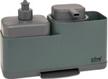 5 Five Simply Smart - Organizzatore Per Lavello "Neo"" Con Dispenser Verde"