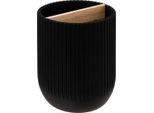 5 Five Simply Smart - Utensilientopf 2 FäCher "Blackwood"" Schwarz"