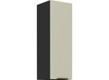 Pensile Alto Agafija - Larghezza 30 Cm, Cashmere / Nero