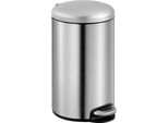 Eko - Cestino A Pedale Maggey 20 Litri - Acciaio Inox Polipropilene - Acciaio Inox Opaco