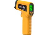 Termometro A Infrarossi -50~530 °C Con Laser, 12:1, Senza Contatto, Emissività Regolabile, Lcd, Per La Misurazione Della Temperatura In Ambito Industriale, Cucina, Auto E Hvac
