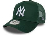 Cappellino New Era Ny Yankees League Essential Trucker, Taglia:Onesize, Colore:Verde Scuro/Bianco