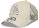 New Era 9FORTY A-Frame Trucker Cap La Dodgers Mlb Cord Beige