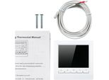 Termostato Intelligente Termoregolatore Digitale Display Lcd Settimana Termostato Elettrico Programmabile Per Riscaldamento A Pavimento Per Casa Scuola Ufficio Hotel 16A