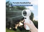 Ventilatore Portatile Mini Ventilatore Ad Alta Velocità Con Display A Led Ventilatore Personale Ricaricabile Usb 100 Velocità Del Vento Di Ingranaggio Per Viaggi All'aperto Campeggio Casa Ufficio Leggero Piccolo Ventilatore Portatile