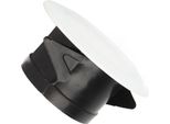 Diffusore A Soffitto Valvola Di Alimentazione Dello Scarico Valvola Di Sfiato Dell'aria Anemostatico Coperchio Del Tubo Di Ventilazione (100 Mm)