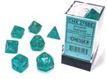 Chessex - Borealis - Set Di 7 Matrici - Verde/Oro