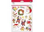 Adesivi Convessi Mix Natale V2 15 Pz Titanio