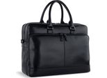 Bugatti Borsa Da Ufficio Borsa A Tracolla Con Scomparto Per Laptop Romano Briefcase Black Nero