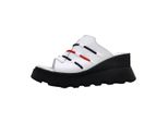 Gemini Scarpe Da Donna Mules Bianco Tempo Libero, Numero Di Scarpe: 38 Eu