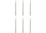 Michelino Set Di Posate In Plastica Riutilizzabili Da 6 Pezzi Serie Alythia Beige