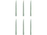 Michelino Set Di Posate In Plastica Riutilizzabili Da 6 Pezzi Serie Alythia Verde