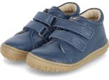 Lurchi Barefoot Scarpe Da Passeggio Per Bambini/ Scarpe Con Velcro Norik Blu Pelle Lisciataglia:20