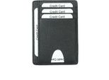 Inf Portacarte Con Protezione Rfid Vera Pelle Nero