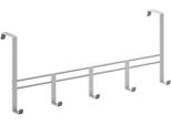Metaltex Deurkapstok 5 Haken 38X15 Cm Zilver