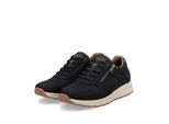Rieker Scarpa Da Uomo In Vera Pelle Con Lacci Blu, Uomo:42 Eu
