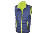 Result Core - Gilet Imbottito Per Bambini PC6899 (128) (Navy/Lime)