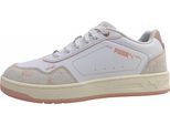 Puma Court Classy Scarpa Sportiva Da Donna Con Lacci In Bianco, Misura 7,5
