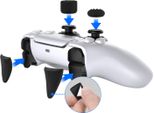 Inf Copri Pulsanti In Silicone Nero Per Controller PS5