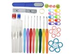 Inf Set Di Uncinetti Ergonomici (61 Pezzi)