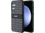 Dkny DKHCS24MPRTHSLK S24+ S926 Black Hardcase Leather Mono Stripe & Metal Logo | Dkny
