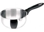 Pentola Ibili-Classic, Acciaio Inox 18/10/Bachelite, 16 Cm, 1,5 L, Argento/Nero