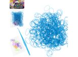 Set Di Braccialetti In Gomma Con Gancio 300 Pezzi - Mix Di Colori