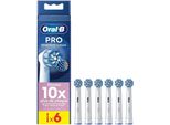 Oral-B Sensitive Clean Pro - Testine - Confezione Da 6