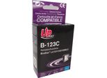 Cartuccia A Getto D'inchiostro Uprint LC121/123/127 Brother, Ciano