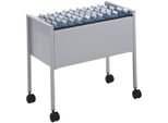 Durable 3095 10 Carrello Portadocumenti Eco 80 - A4, Grigio
