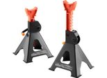 Cavalletto Per Officina - Cavalletti Per Parcheggio E Cric - Cavalletto Per Cric Da 3 Tonnellate - Cavalletto Di Supporto Regolabile In Altezza - Cric - 190 X 180 X 275 Mm - Per Suv, Pickup, Auto, Utv, Atv, Ecc.